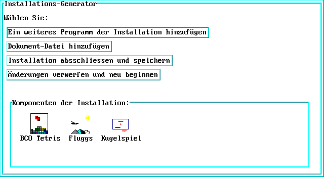Install-Creator downloaden